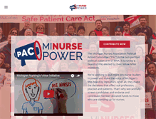 Tablet Screenshot of minursespac.org